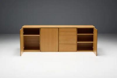 Mid Century Oak Sideboard Scandinavia 1960s