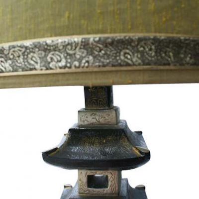 Mid Century Pagoda Lamp