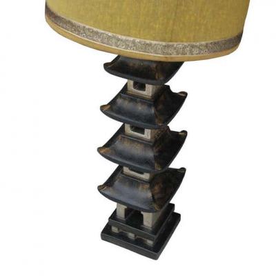 Mid Century Pagoda Lamp