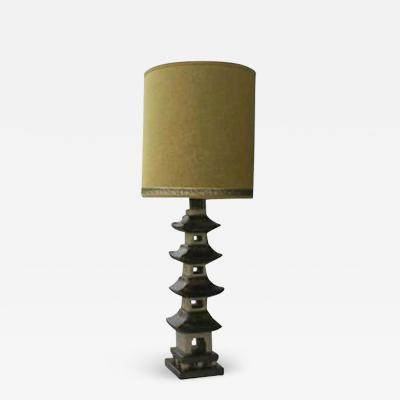 Mid Century Pagoda Lamp