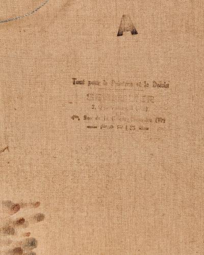 Mid Century Painting of Beautiful Woman France circa 1960