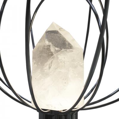 Mid Century Pair of Lamps Mod Barnaba Designed by Angelo Brotto Italy 70s