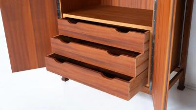 Mid Century Pair of Wardrobes Italy 1960s
