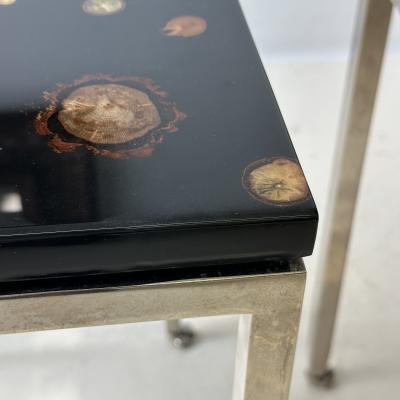 Mid Century Pair of table with a Custom Top designed and crafted by ABDB Designs