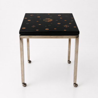 Mid Century Pair of table with a Custom Top designed and crafted by ABDB Designs