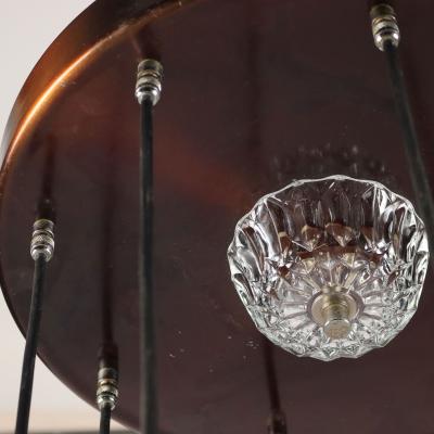 Mid Century Pendant Chandelier