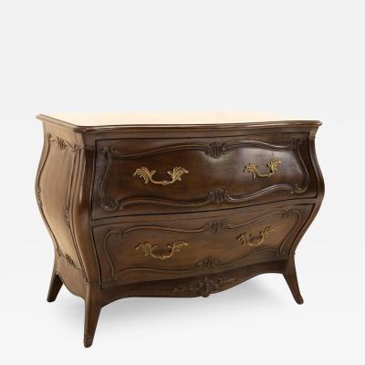 Mid Century Provincial Bombay 2 Drawer Chest