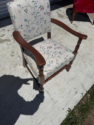 Mid Century Revival Occasional Arm Desk Chair