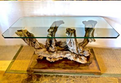 Mid Century Root Table