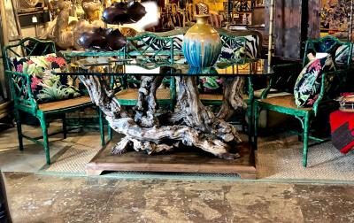 Mid Century Root Table