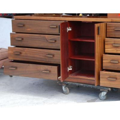 Mid Century Rosewood Dresser Credenza