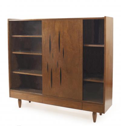 Mid Century Scandinavian Teak Bookcase