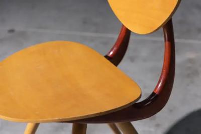 Mid Century Sculptural Chairs by Stella France 1950s