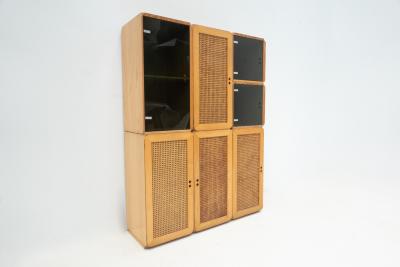 Mid Century Set of Modular Wooden Cubes by Derk Jan de Vries