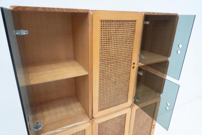 Mid Century Set of Modular Wooden Cubes by Derk Jan de Vries