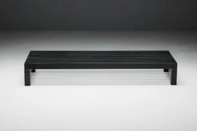 Mid Century Slatted Bench or Coffee Table France 1960s