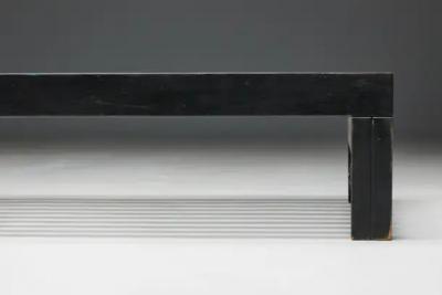 Mid Century Slatted Bench or Coffee Table France 1960s