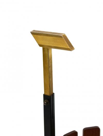 Mid Century Slatted Teak Umbrella Stands