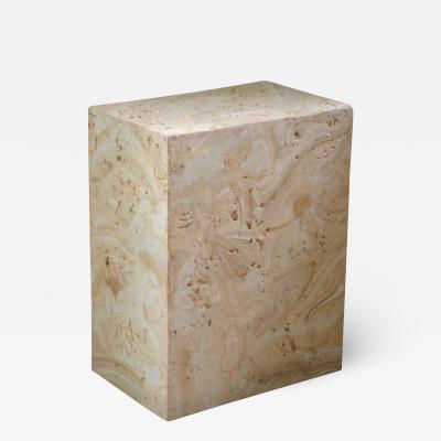 Mid Century Stone Pedestal