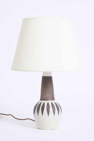 Mid Century Stoneware Table Lamp