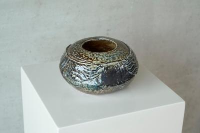 Mid Century Studio Pottery Centerpiece or Vase 1960s