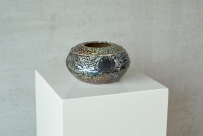 Mid Century Studio Pottery Centerpiece or Vase 1960s