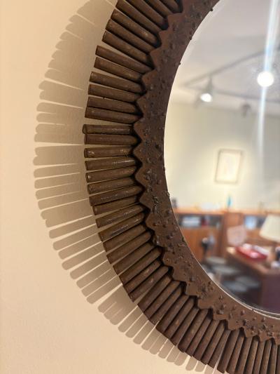Mid Century Sunburst Mirror