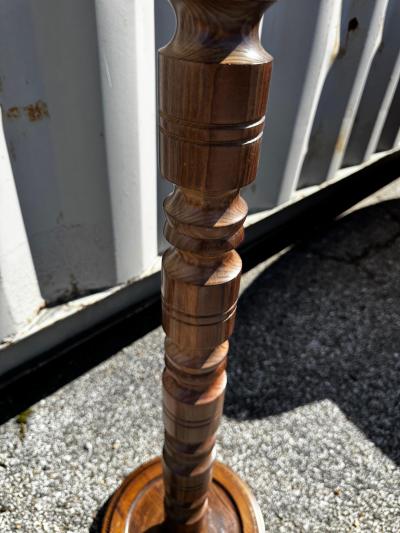 Mid Century Swedish Oak Floor Lamp