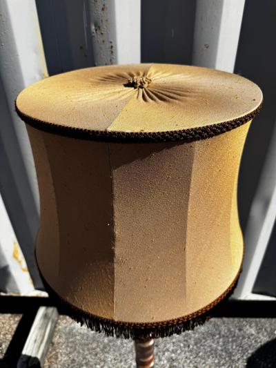 Mid Century Swedish Oak Floor Lamp