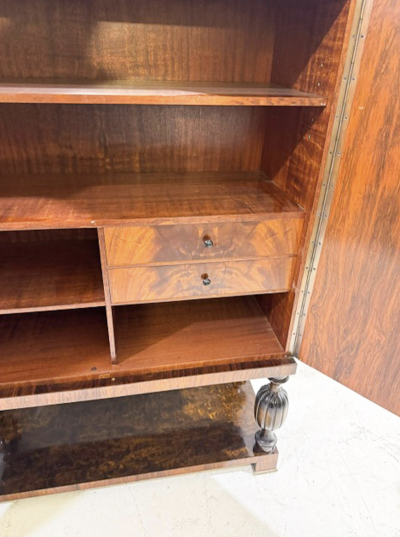 Mid Century Swedish Wooden Cabinet 1940s