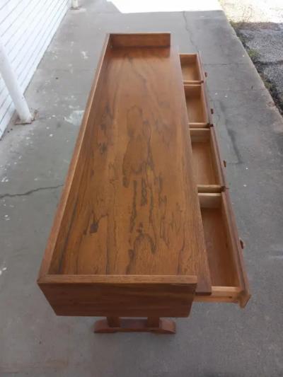 Mid Century Table Desk Console