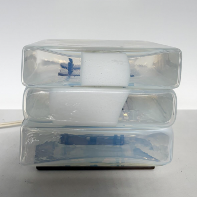 Mid Century Table Lamp in Murano Glass By Carlo Nason Italy 1960s