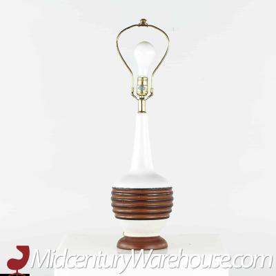 Mid Century Table Lamps Pair