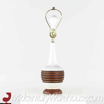 Mid Century Table Lamps Pair