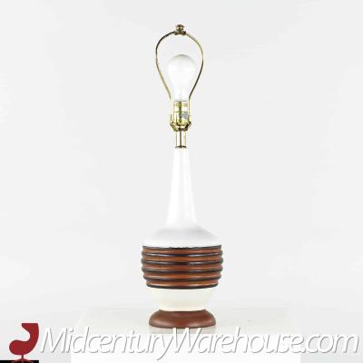 Mid Century Table Lamps Pair