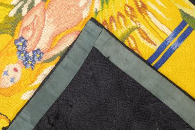 Mid Century Tapestry Signed E Simon 45 x 112