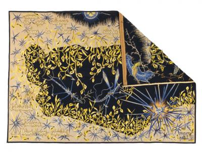 Mid Century Tapestry Signed Marc Petit 410 x 610
