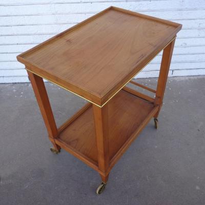Mid Century Teak Bar Cart