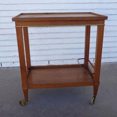Mid Century Teak Bar Cart