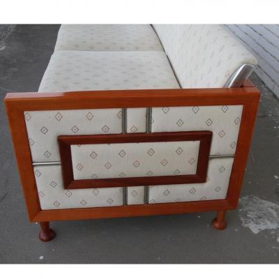 Mid Century Teak Sofa From Spain