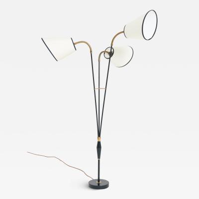 Mid Century Three Arm Floor Lamp