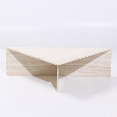 Mid Century Triangular Marble Coffee Table