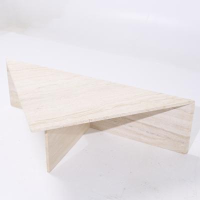Mid Century Triangular Marble Coffee Table