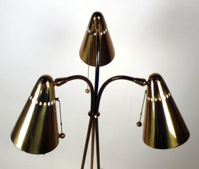 Mid Century Tripod Floor Lamp