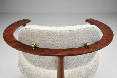 Mid Century Tripod Shell Armchair Europe ca 1960s