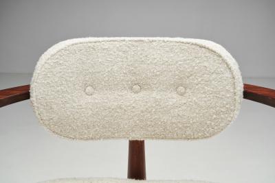 Mid Century Tripod Shell Armchair Europe ca 1960s