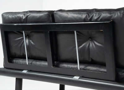 Mid Century Two Seater Sofa by Franz K ttgen for Kill International 1960s