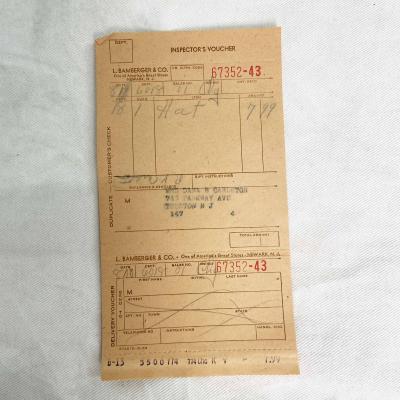 Mid Century Vintage Hat Box