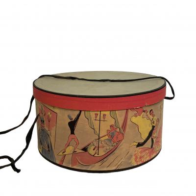 Mid Century Vintage Hat Box