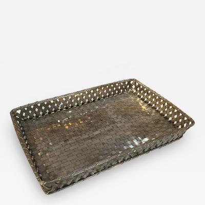 Mid Century Vintage Italian Basket 1950